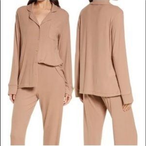 SKIMS Ribbed Pajamas Sienna Medium